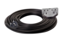 Picture of 40M CABLE 1.25MM 13 AMP DOUBLE SOCKT / 3 PIN