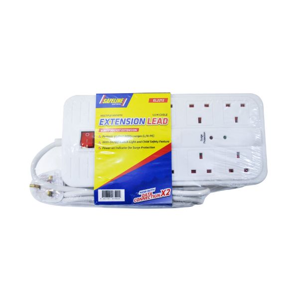 Picture of 8 WAY EXT LEAD DATA CONNECTION X 2