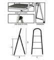 Picture of 3-STEP H/D STEEL STEPLADDER
