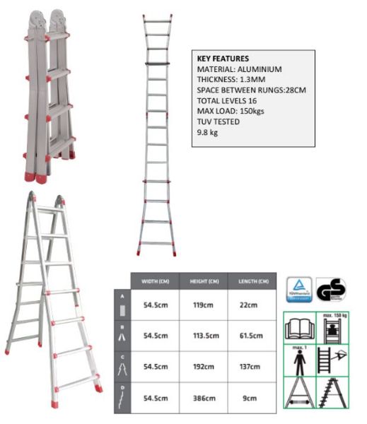 Picture of 4 RUNG SAFELINE GIANT
