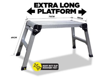 ABC ABRASIVES - ABRASIVES & INDUSTRIAL TOOLS. ALUMINIUM STEP UP PLATFORMS