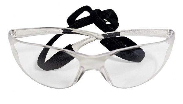 Picture of SAFETY GLASSES SOLAR CLEAR CORDED