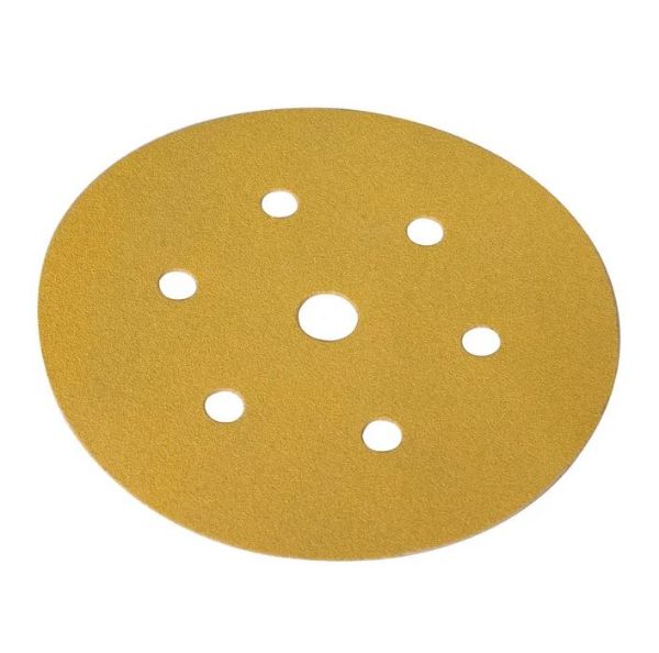 Picture of MIRKA 150MM VELCRO DISCS MIRKA GRIT 80 WITH HOLES
