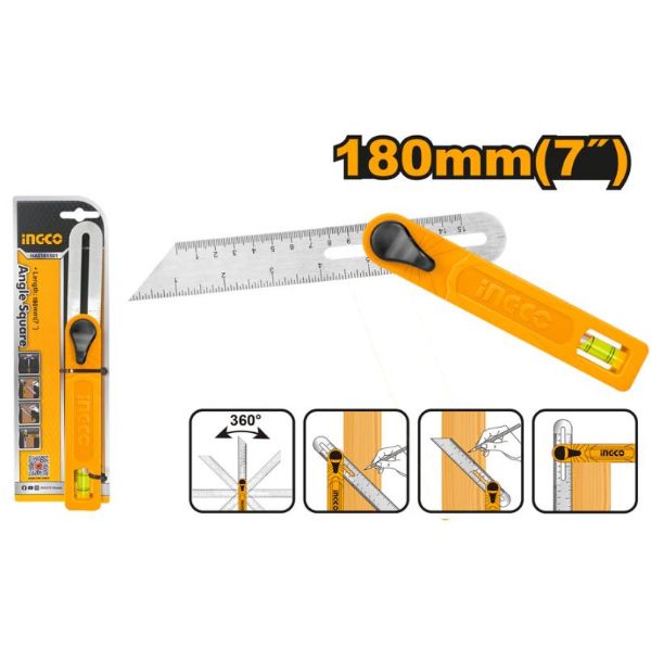 Picture of INGCO 7INCH  ANGLE SQUARE 180mm