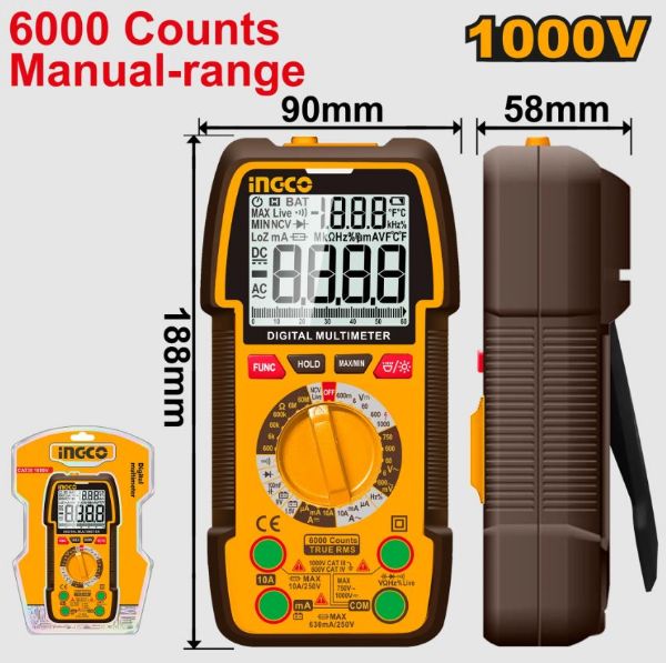 Picture of INGCO DIGITAL MULTIMETER