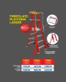 Picture of 6 THREAD PODIUM FIBREGLASS LADDER